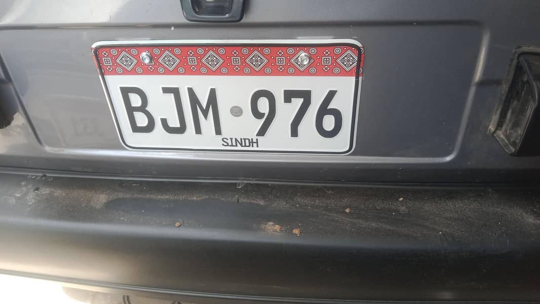number plates 3