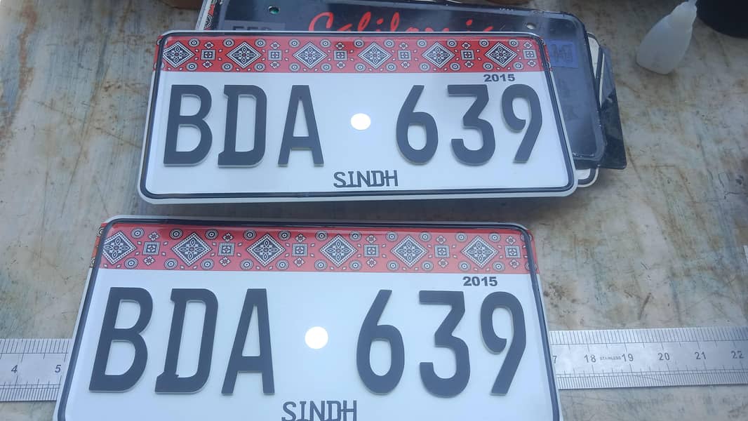 number plates 11