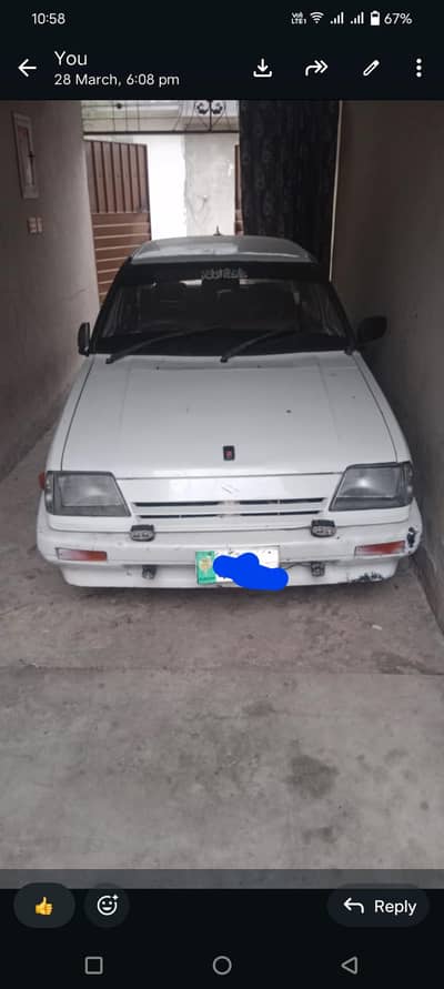 گاڑی مکمل طور پر صاف اور اچھی حالت میں ہے ۔کسی قسم کی کوئی خرابی نہیں