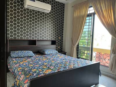 Double Bedrooms Fully Furnished Apartment and Guest Room Available for Rent in Citi Housing Society Gujranwala.