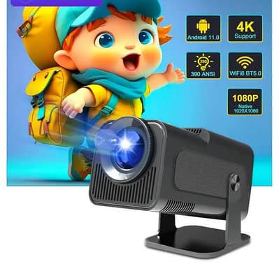HY320 FULL PROJECTOR ANDROID 11 WITH 1080P NATIVE 4K