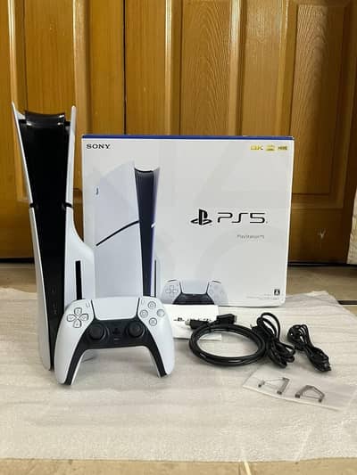 Sony Playstation PS5 slim disk edition 2 controller with full box
