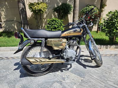 HONDA CG 125 GOLD EDITION SELF START
