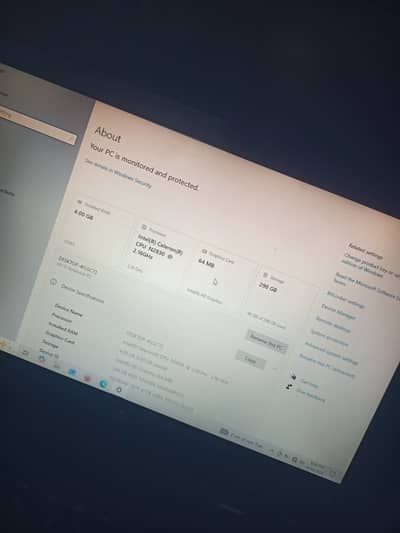 Hp laptop ok condition