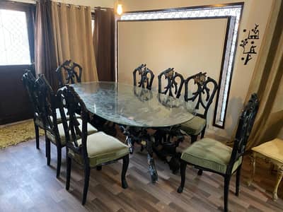 dinning table eight seater