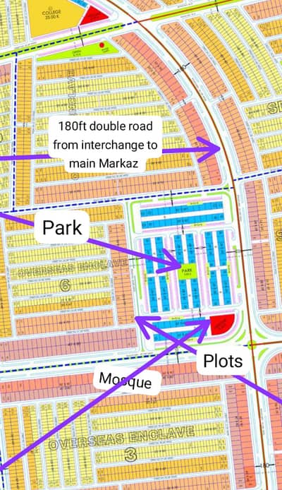 10 Marla Plot On Main Double Road (All Dues Clear Development Charges Include ) 250 Sq-Yd / 2450 SQ-Ft) For Sale At Cheapest Rate In Faisal Town Phase 2 Overseas Block 6, One Of The Most Important Location Of The Islamabad Discounted Price 39.50 Lakh