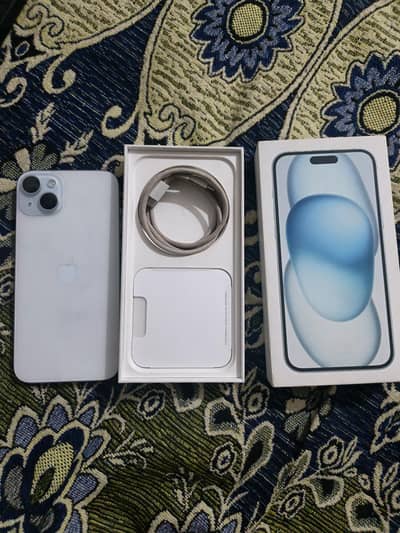 iphone 15 plus white 256GB 98 BATTERY HEALTH 10/10 JV