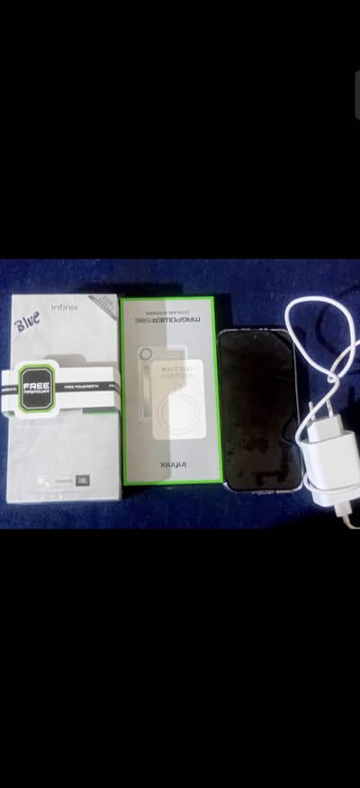 Infinix Note 60 Pro 16+256GB only 1Day use 10/10 Condition Blue Colour