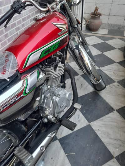 honda cg 125 self start