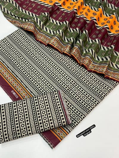 Premium Unstitched 3-Piece Cotton Suit Collection