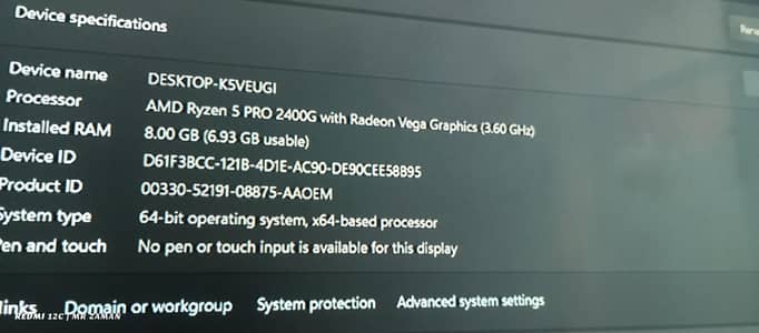 hp elitedesk 705 g4 sff in very great condition