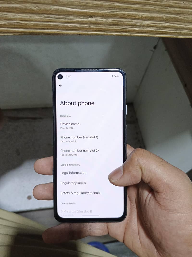 Google pixel 4a5g 2