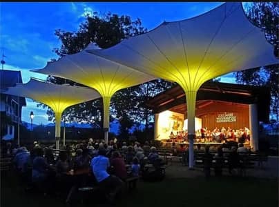 Commercial pvc parking shade in Pakistan, Canopy shade,Pvc fabric sale