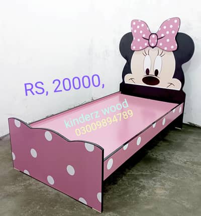 (READY STOCK) kids beds, batman, Minnie mouse,