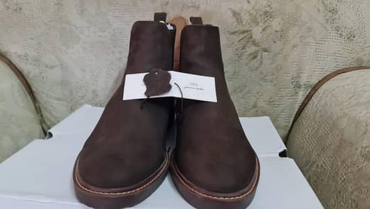 Genuine Leather Chelsea Boots