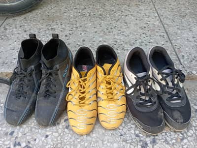Pack of 3 Football Shoes
