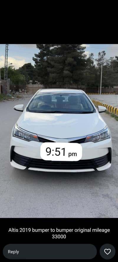 Toyota Carolla altis antique piece