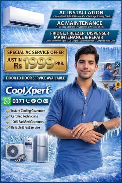 AC installation, service, maintenance and repairing