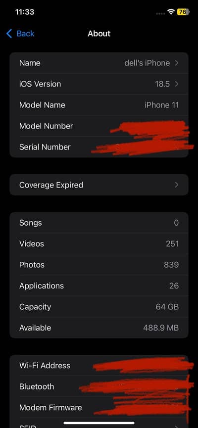 Apple iPhone 11 (64GB) – 10/10 Condition 