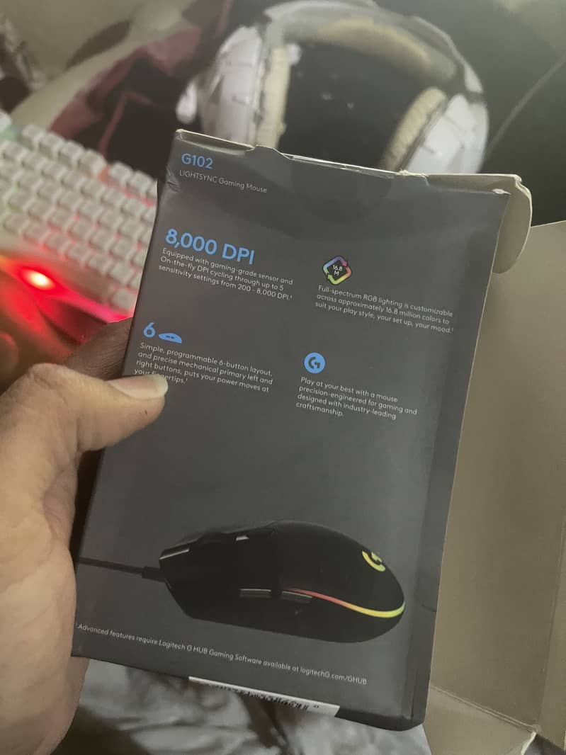 Mouse Logitech G102 5