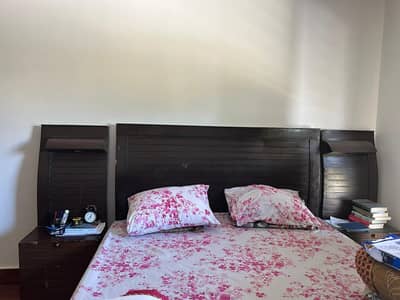 2 Double Beds with 2 Bedside tables