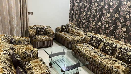 9 seater sofa set with table