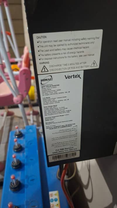 UPS and tubler battery