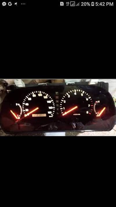 lexus old model Automatic cluster meter.