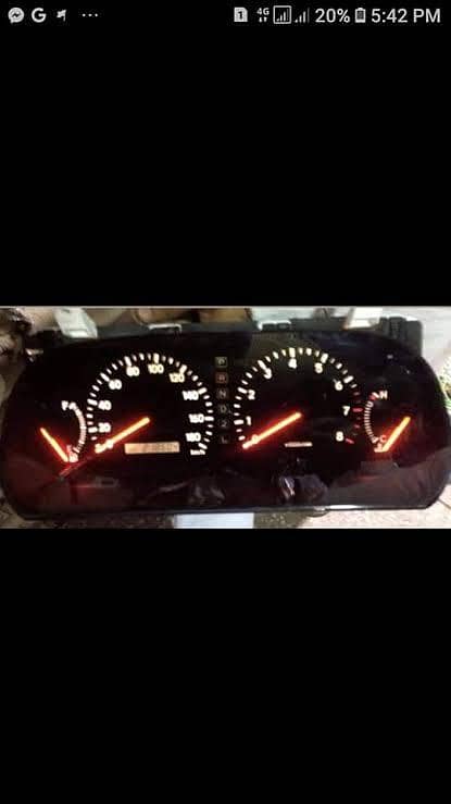 lexus old model Automatic cluster meter. 0