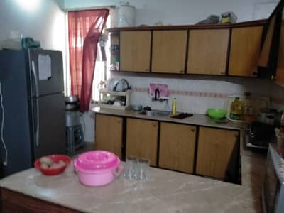 three bed dd portion for rent in gulshan e iqbal