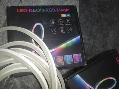 RGB IC Neon LED Light – Mobile App + Remote Control | Music Sync