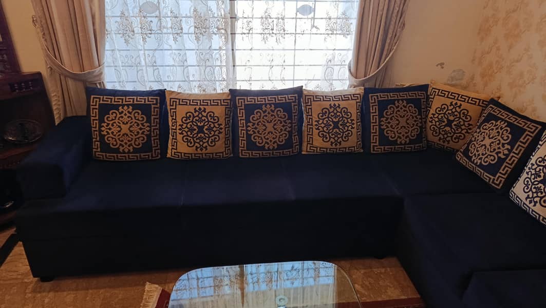 L shaped sofa set 1
