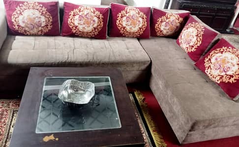 L shape sofa for sale.