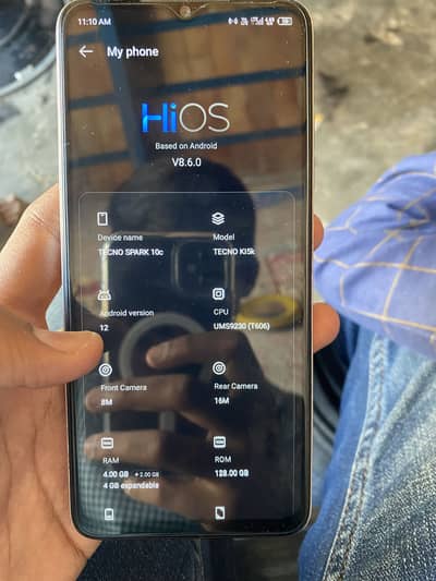 Tecno Spark 10C 4+4GB RAM 128GB – Full Box, Excellent Conditio