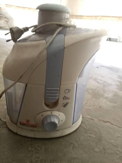 jusicer working no any fault