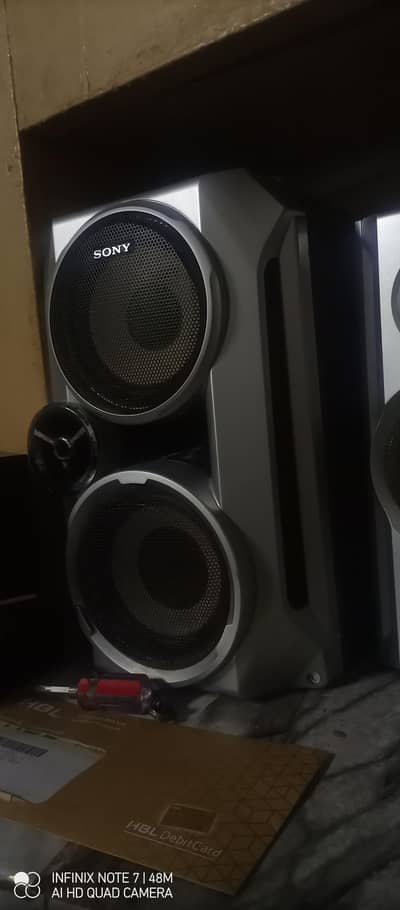 Sony 2 surround speakers and 1 dual speaker  available for sale