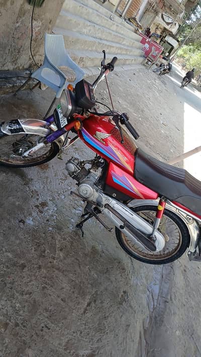 Honda 70cc 2007 model ha Teyar ki ha orignal parts lagy han
