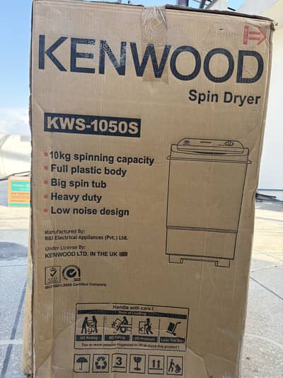 Kenwood spin dryer