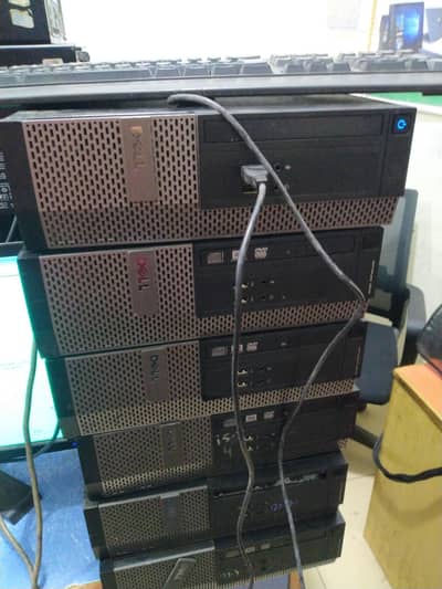 dell desktop 3010 ci3 3rd gen 8 gb ram 128 gb ssd