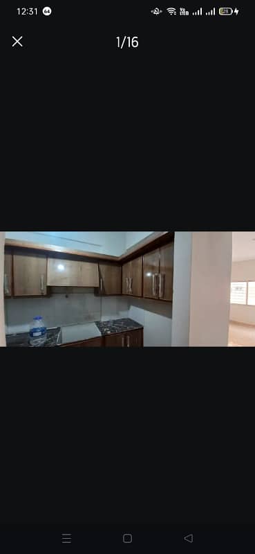 Brand New Project Federal Govt Employee Flat 3 Bed DD Corner West Open Road Facing In Main Sumera Chowk Scheme 33