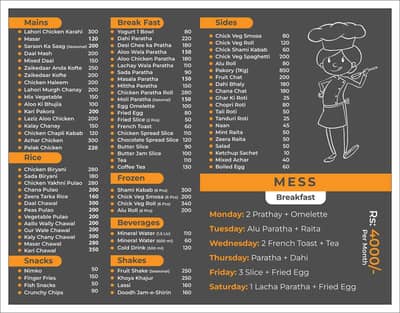 Lady Kitchen worker Requirec