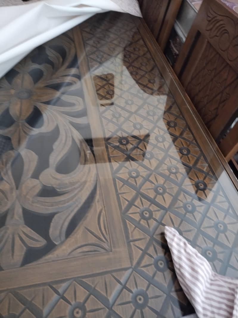 dining table with six chair 1