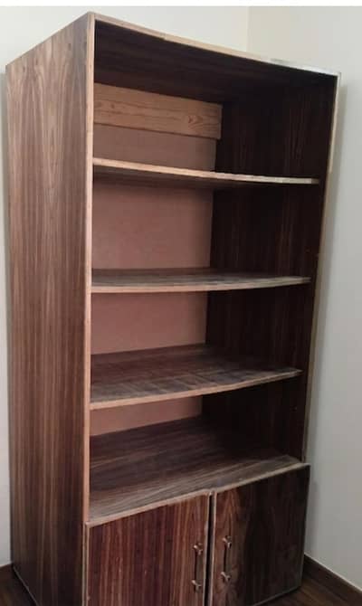 Showcase with storage