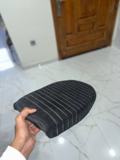 cafe racer seat, with LED back light installed, 8/10 condition.