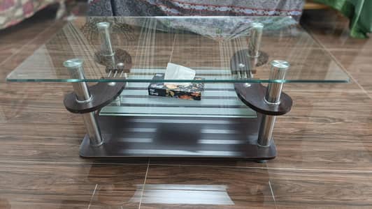 center table 2x3.5 size brand new table