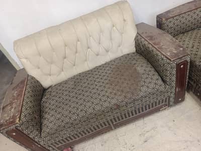 1,2,3 sofas double set