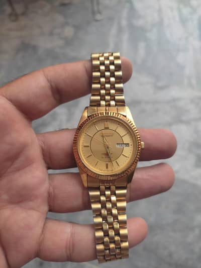 automatic original citizen Japan made gold plated like rolex