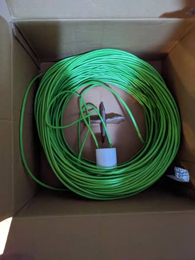 Hikvision network cable CAT6 GREEN