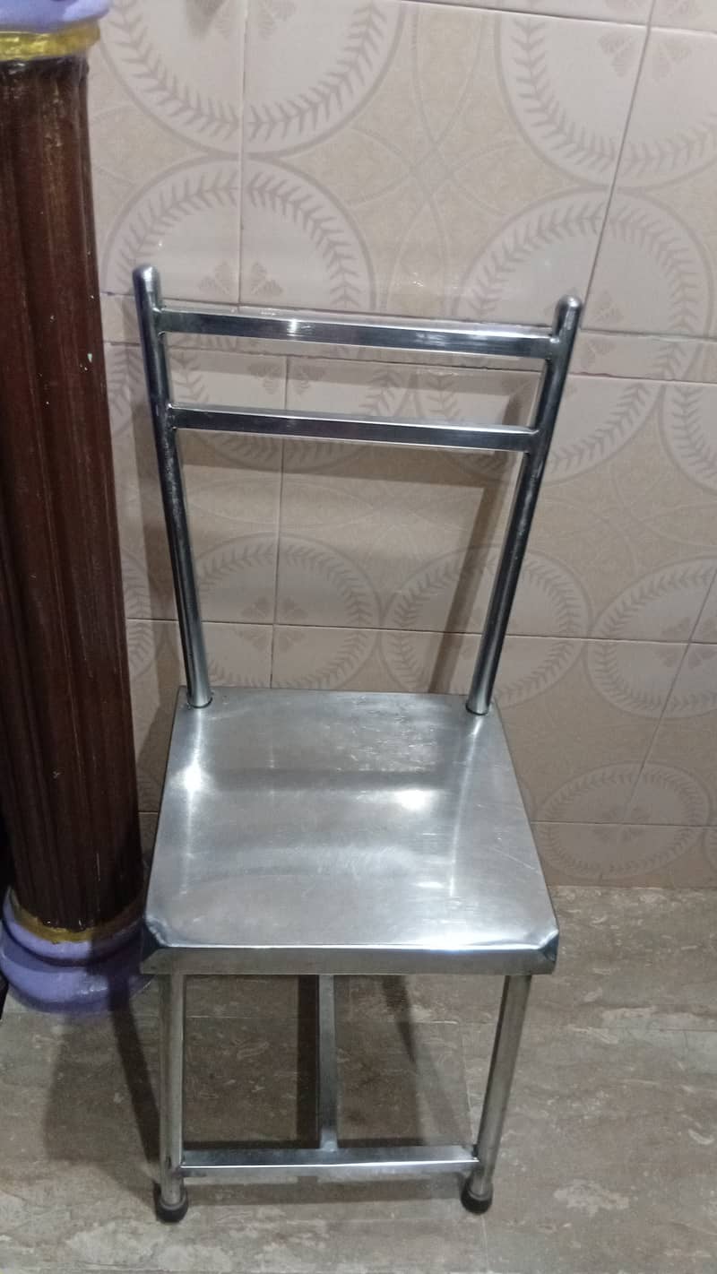 Steel chair 1