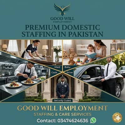 Maids / House Maids / cook / Nanny , chef / Baby Sitter maid available